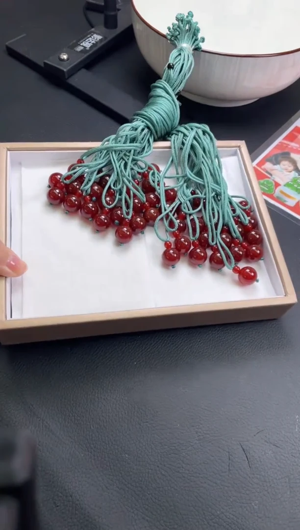 未镶嵌颈饰玛瑙/玉髓玛瑙单珠FL1配绳/多样性发其一CP