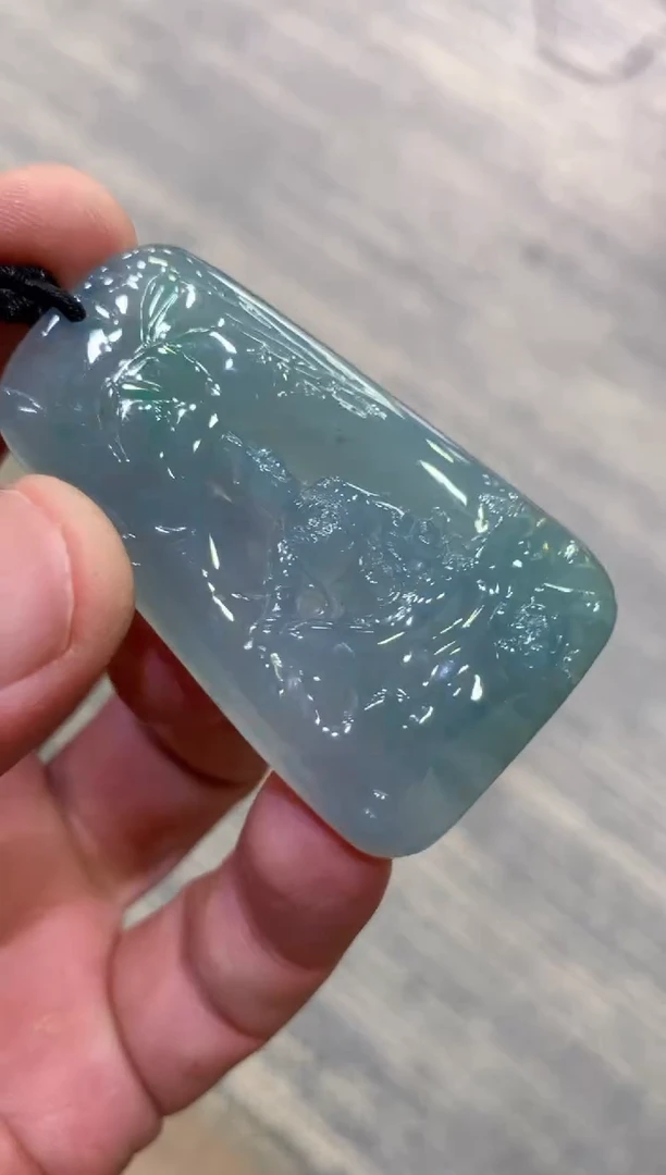 颈饰未镶嵌翡翠天然A货翡翠