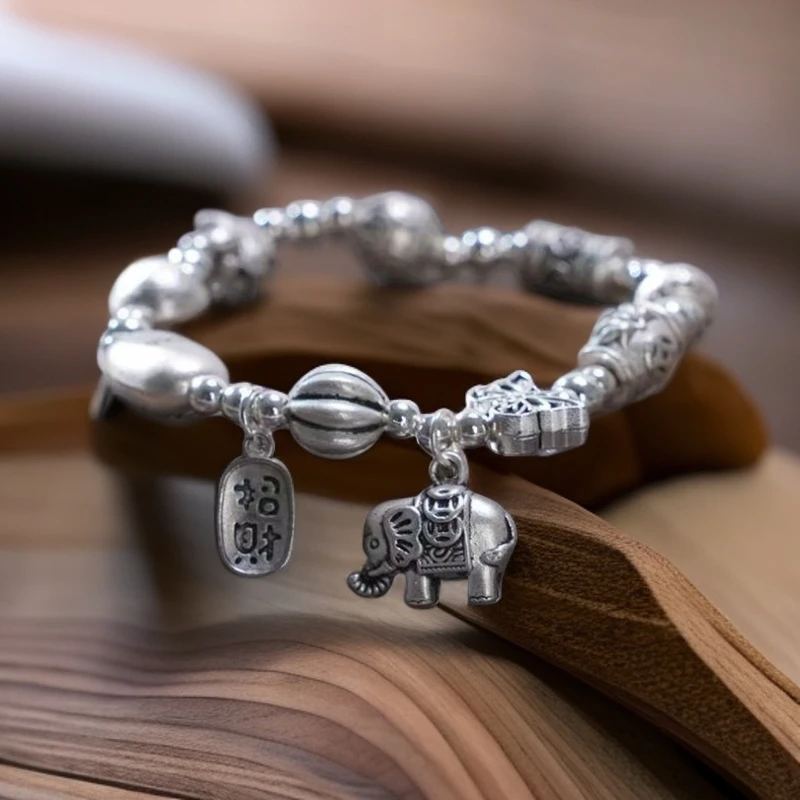 吉象纳福单圈精品手串【无礼盒】—-4351