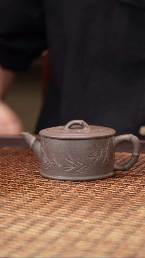 茶壶紫砂汀禾紫砂竹段