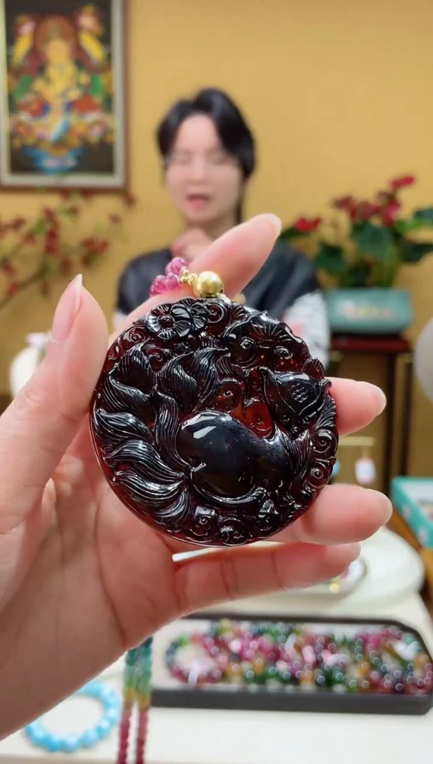 【闪购商品】碧玺颈饰18K金镶嵌@@ZY41120043