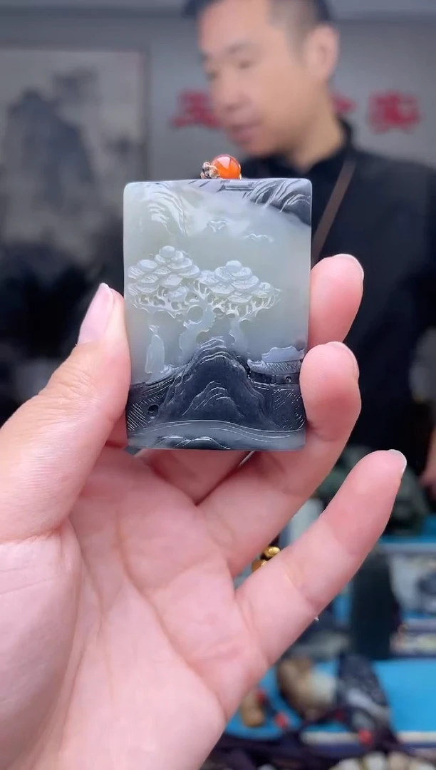 未镶嵌和田玉挂件1