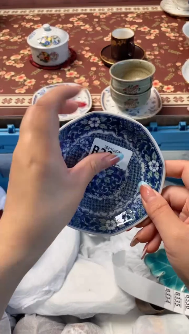瓷片美*哒瓷器瓷器B333