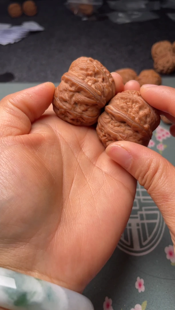 把件文玩核桃w239  元宝   40尺