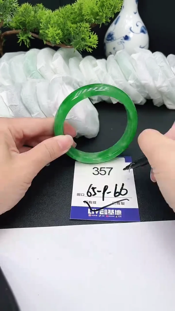 未镶嵌手镯翡翠357