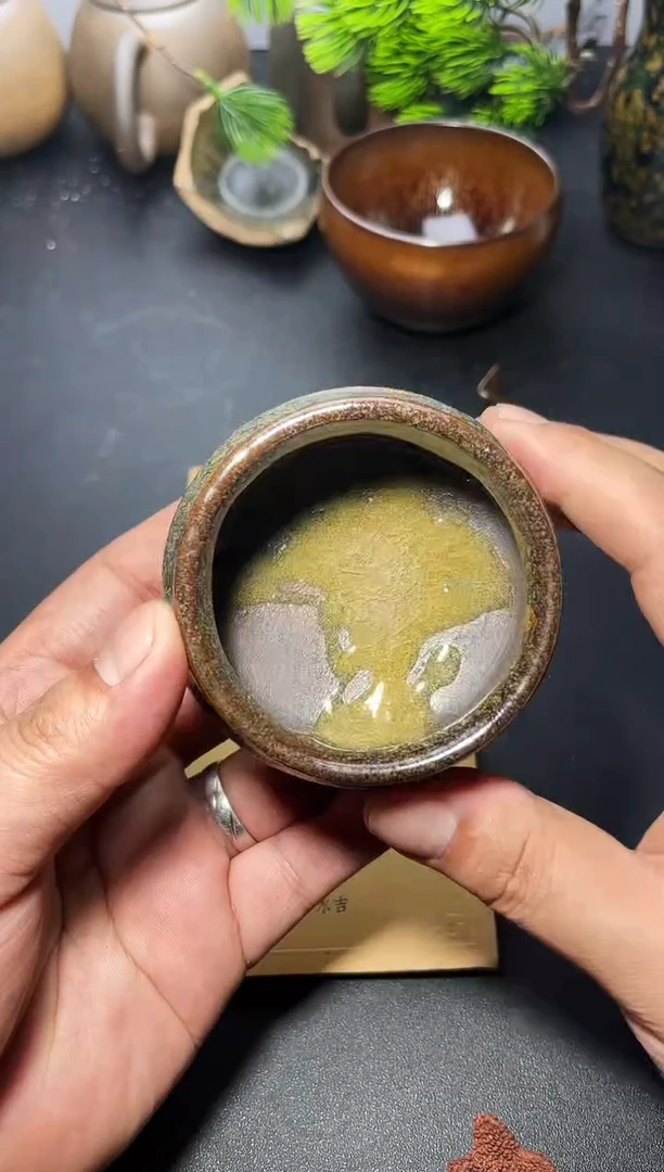 茶盏175叶紫建盏