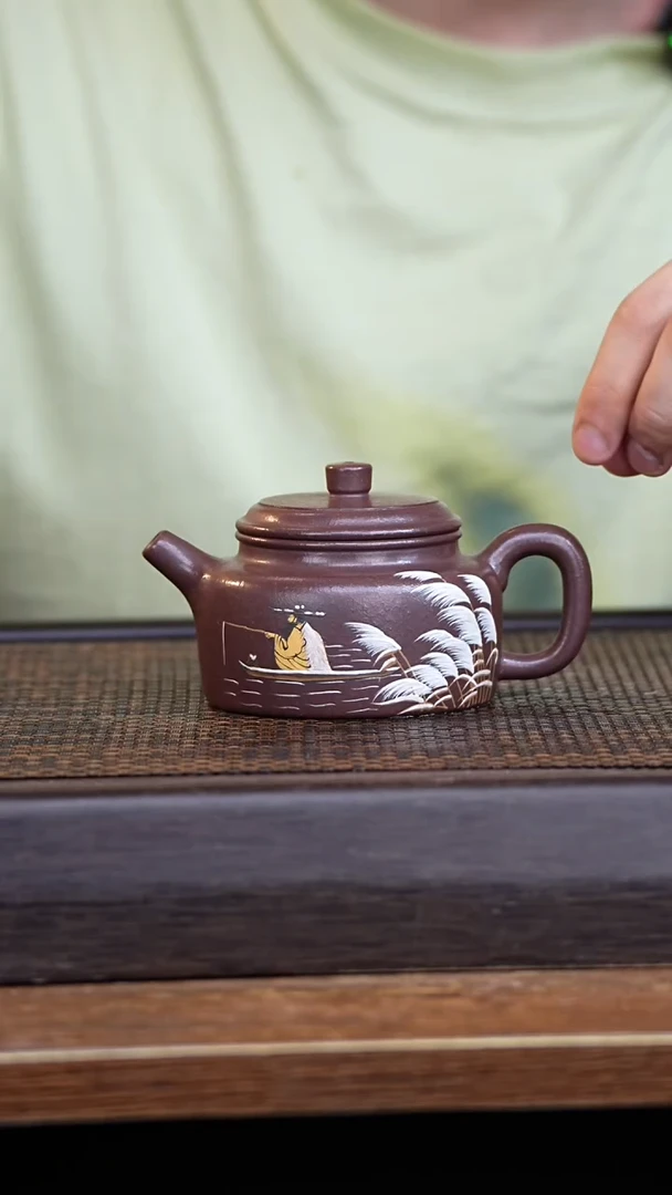 茶壶紫砂宜兴手工原矿紫砂壶001