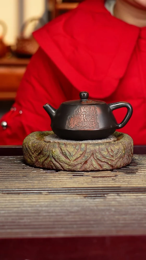 宜兴原矿紫砂壶茶壶160C