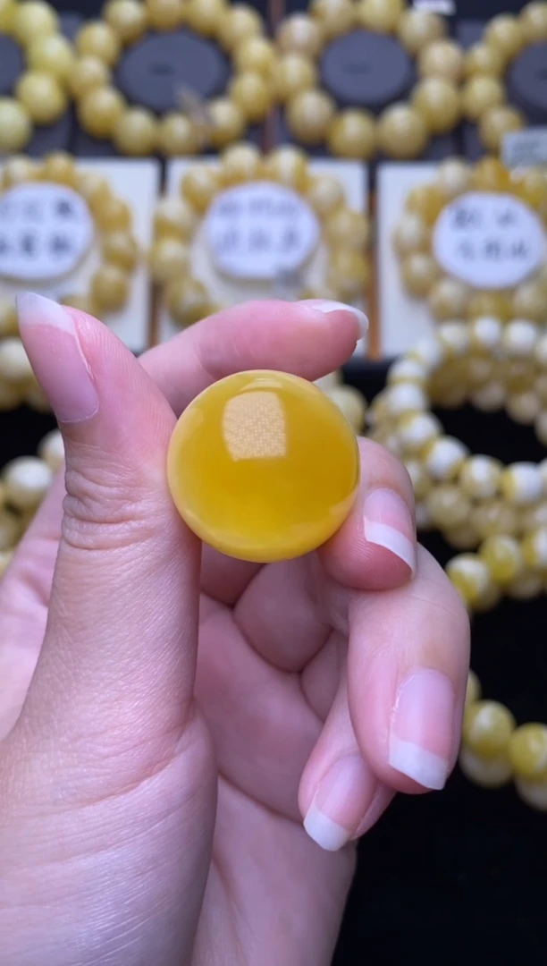 未镶嵌琥珀裸石大小姐珠宝严选80