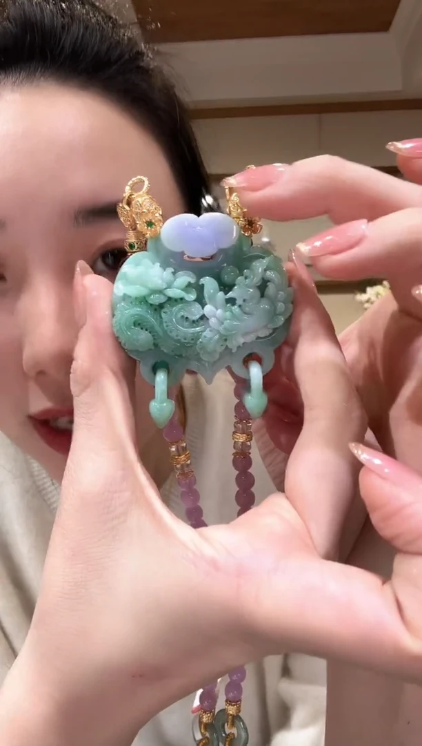 【闪购商品】翡翠颈饰未镶嵌国风