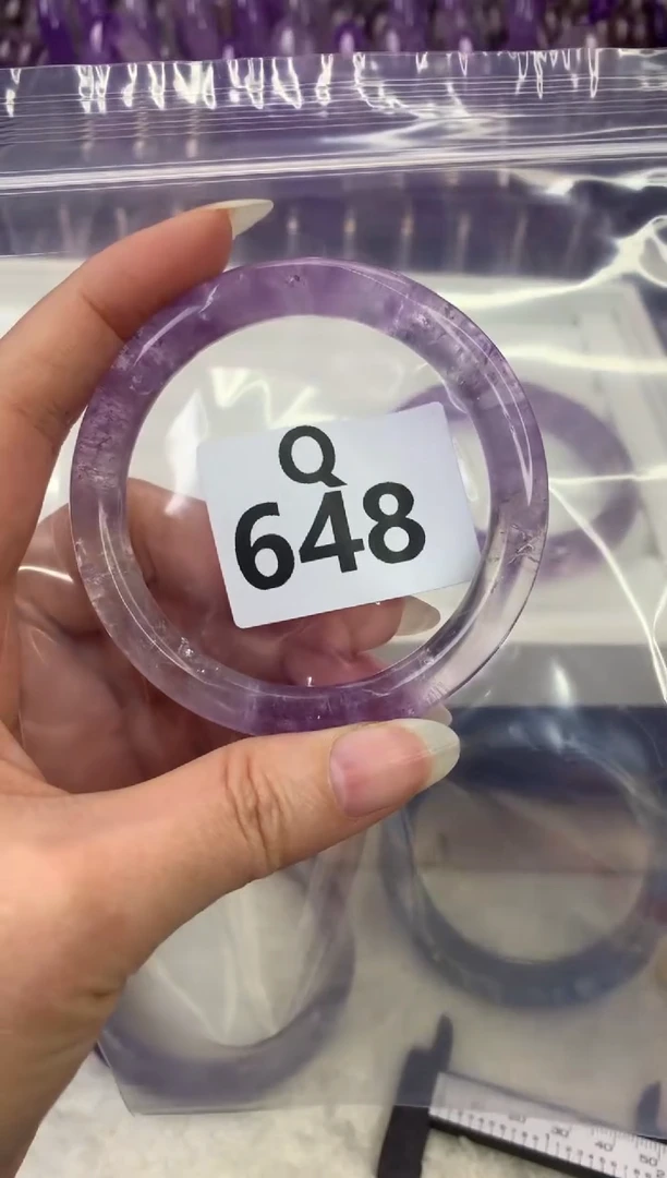 【闪购商品】水晶水晶手镯Q未镶嵌648-56