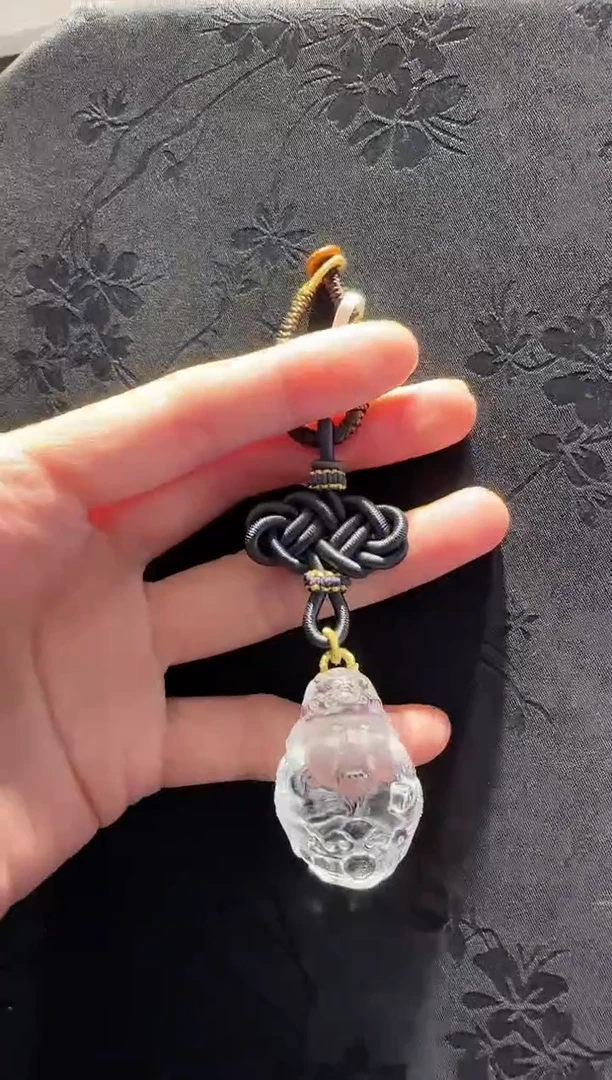 未镶嵌手绳水晶财神款