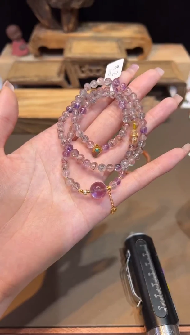 未镶嵌手链水晶手饰@@F5753