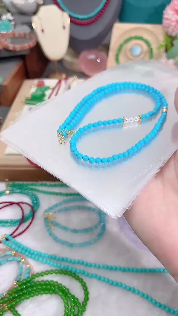 淡水珍珠银S925镶嵌颈饰珍松99