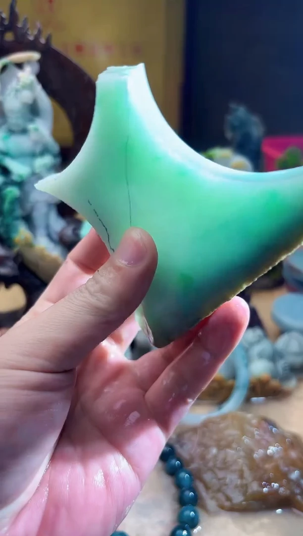 未镶嵌挂件翡翠A货张麦6086