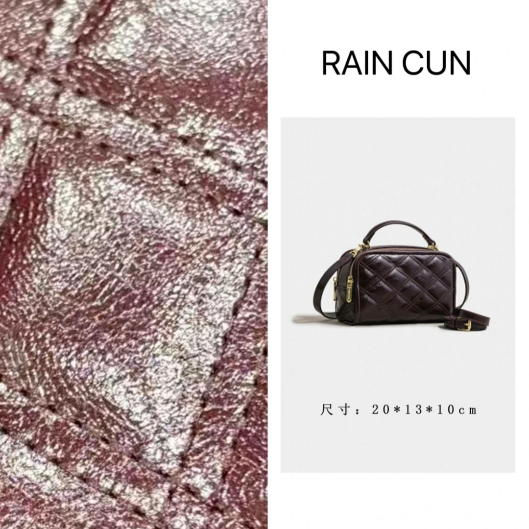 【YI CHEN】SK-62961-暗红咖-高定轻奢时尚百搭潮流女士包包