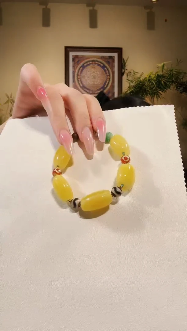 手链琥珀未镶嵌手链