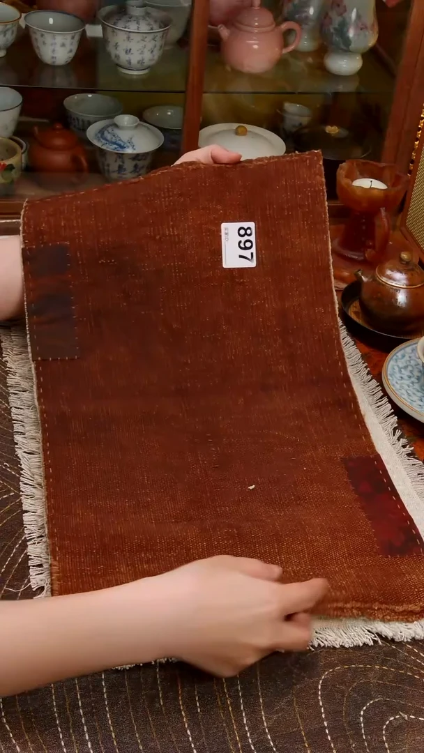 宇*越Cici手作刺子绣壶垫杯垫-897