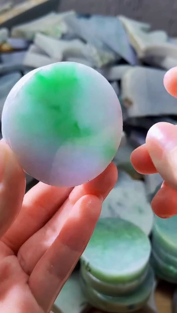 裸石翡翠天然翡翠A货古 南 427