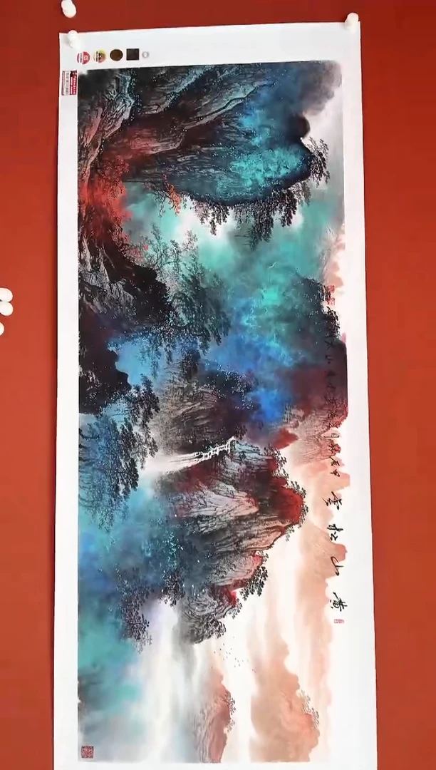 国画闫学强 国画作品