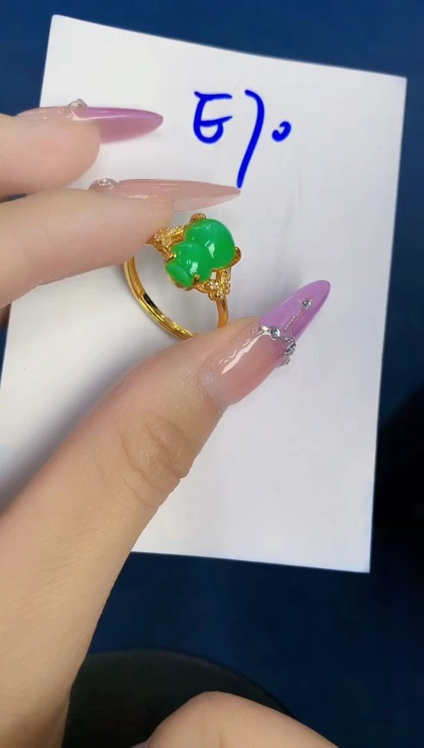 翡翠银S925镶嵌颈饰缅甸天然翡翠a货