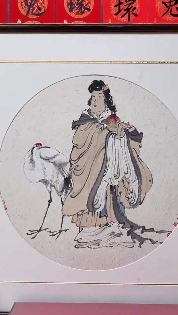 纸本62*62手绘字画作品定制