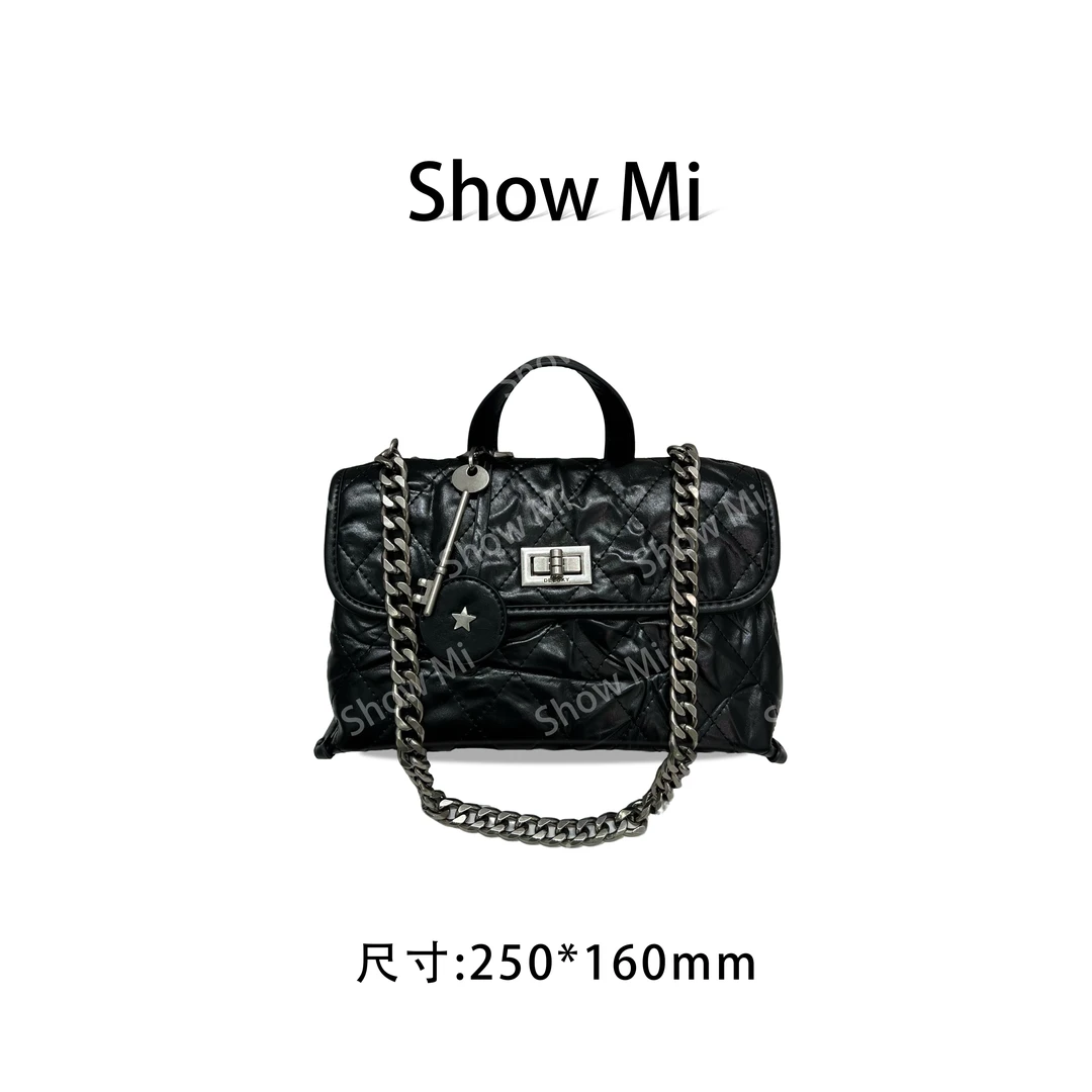 【Show Mi】ZT-D7150-游牧黑-轻奢小众时尚百搭女士包