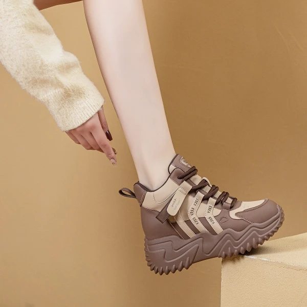 小个子2025厚底增高百搭女鞋新款舒适休闲软底软面