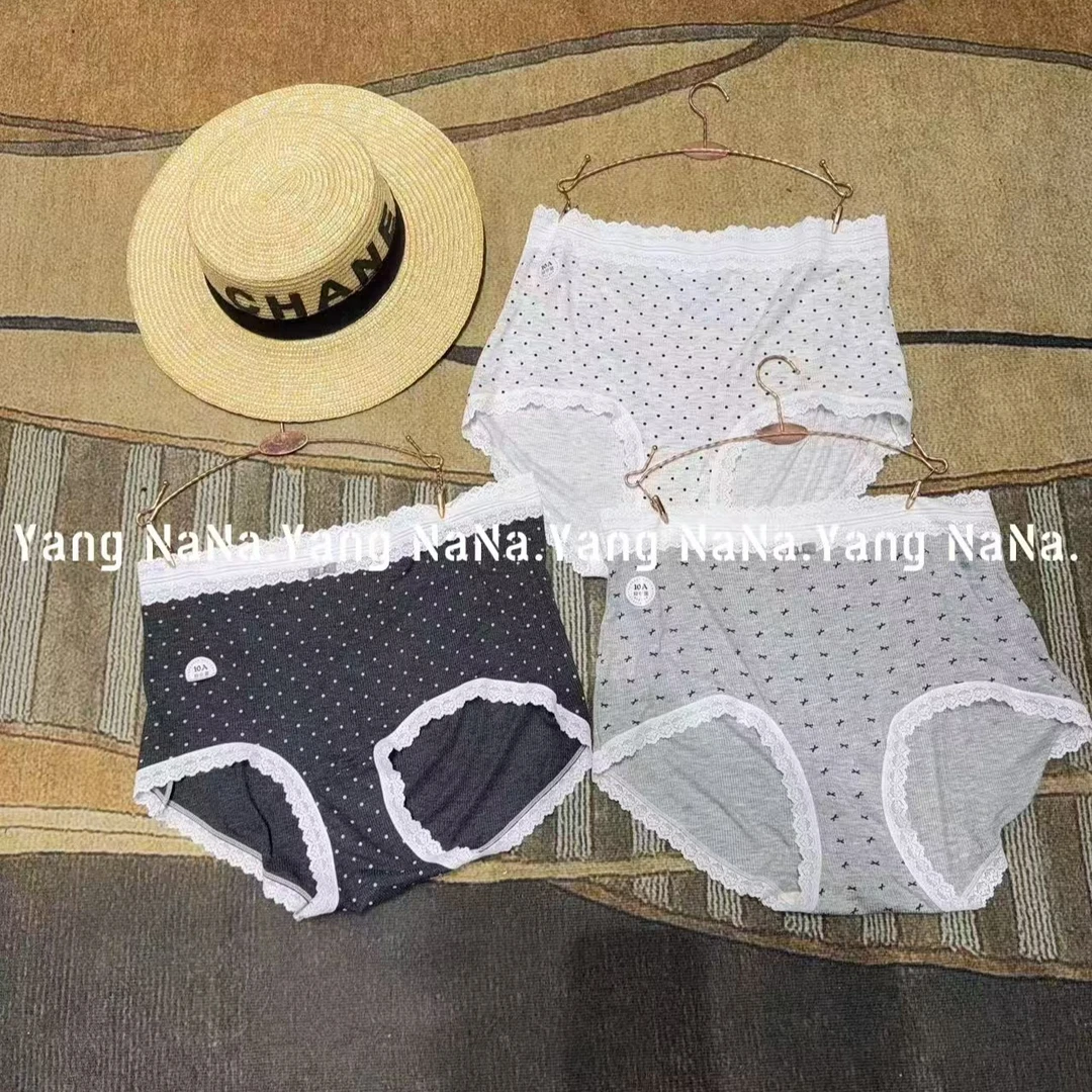 【早春穿搭】百搭大版时尚波点蝴蝶结内短裤（三条装，退回一起退回