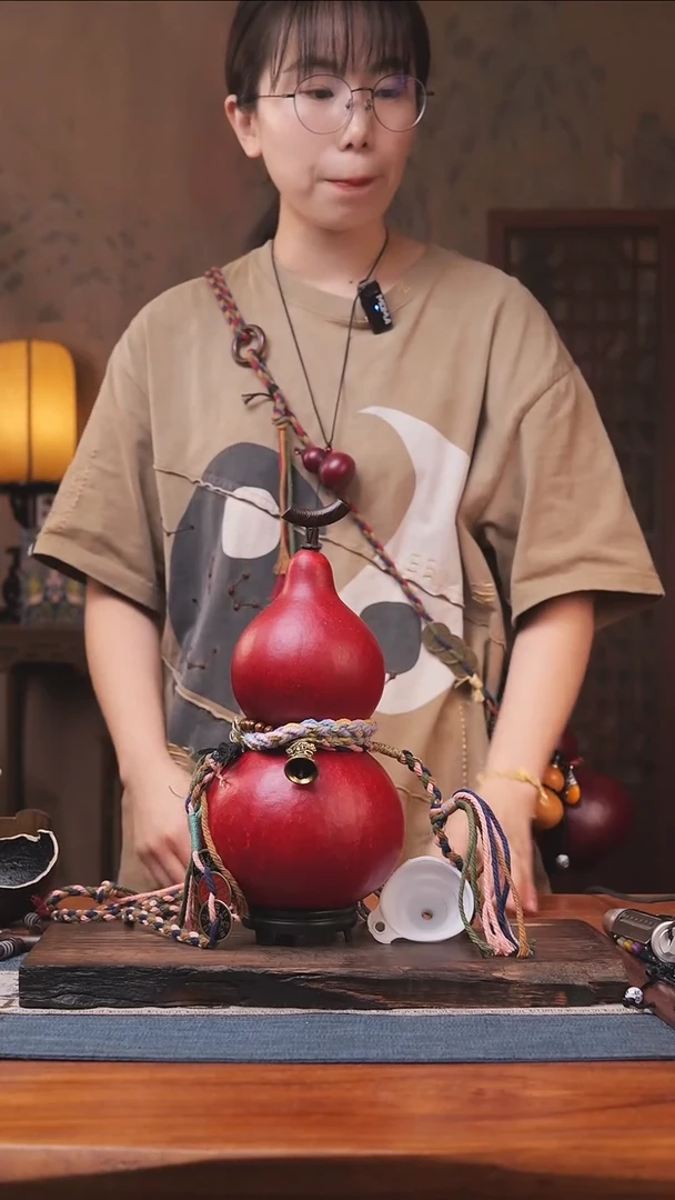 1680号精品大漆葫芦防腐防渗装水茶酒