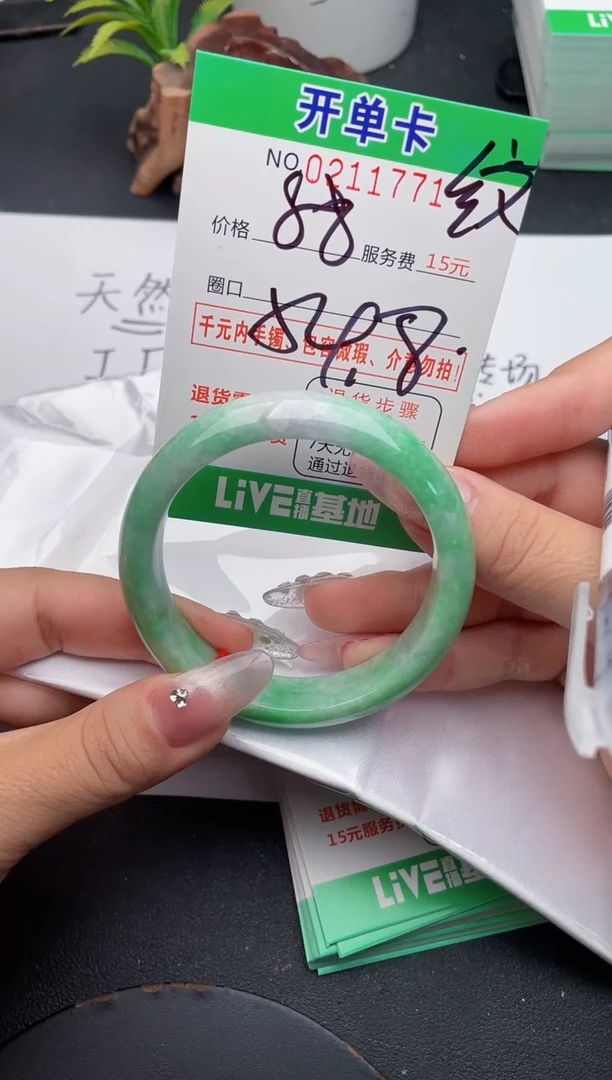 未镶嵌手镯翡翠71