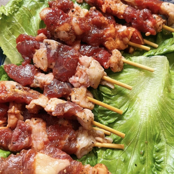 牛肉|羊肉空气炸锅 腌制小串99元100串（混合各50串）净重2斤火锅食材