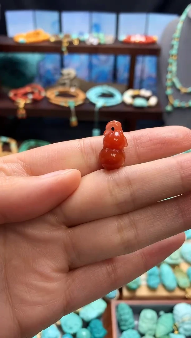 未镶嵌南红玛瑙挂件精工南红葫芦