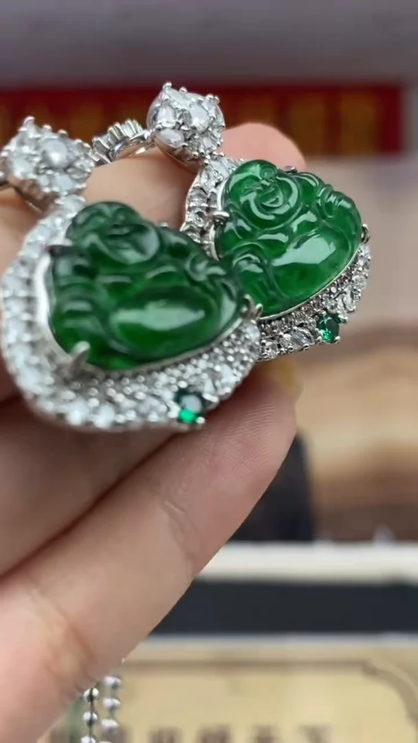 翡翠未镶嵌颈饰多样性发货【只发一件】*q14