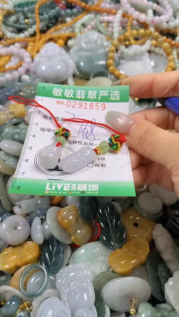 翡翠未镶嵌颈饰闪购0291859多样性发其一