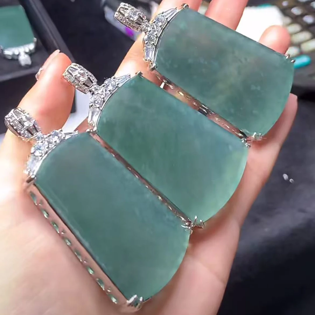 【逍遥】天然A货翡翠无事圆吊坠*6968/113/多样性发/1件