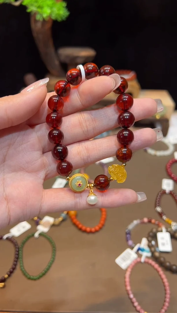 【闪购商品】琥珀手饰未镶嵌手饰@@E5891