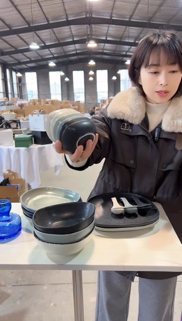 【闪购商品】无铅玻璃039  蘸料碟6只 1.22下午