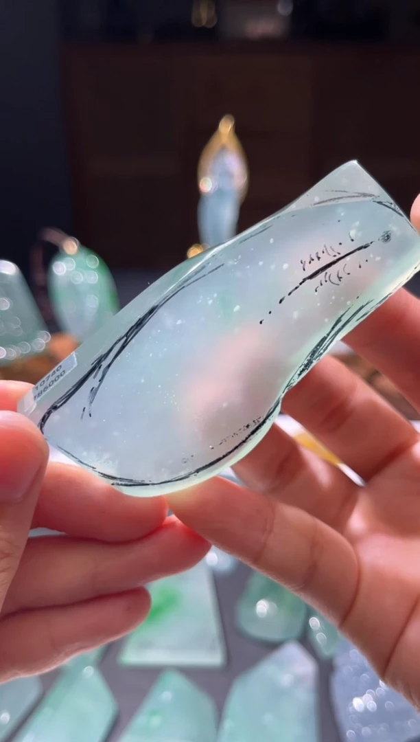 未镶嵌定制翡翠佳佳翡翠毛料定制包工包料55w