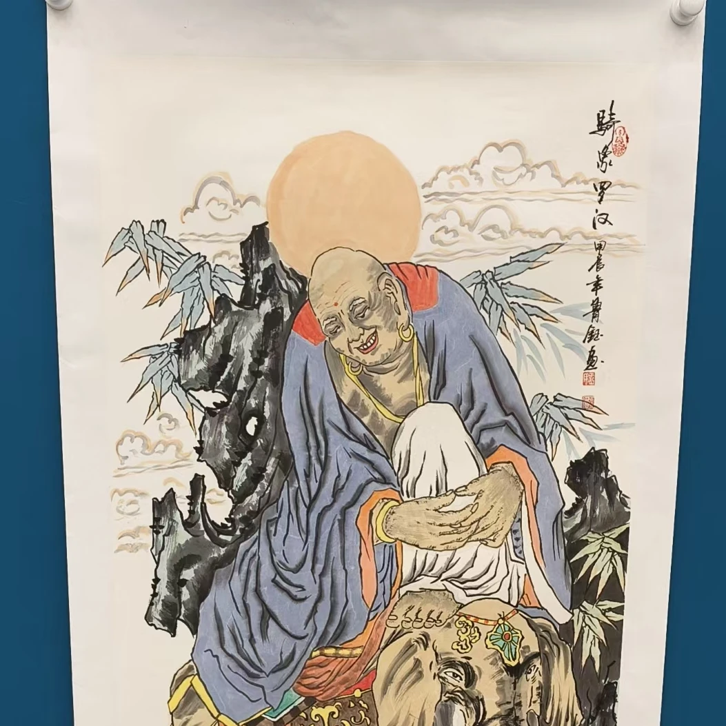 橱窗展示/传奇美术/原名王奉超笔名鲁钰/宣纸国画/带证书