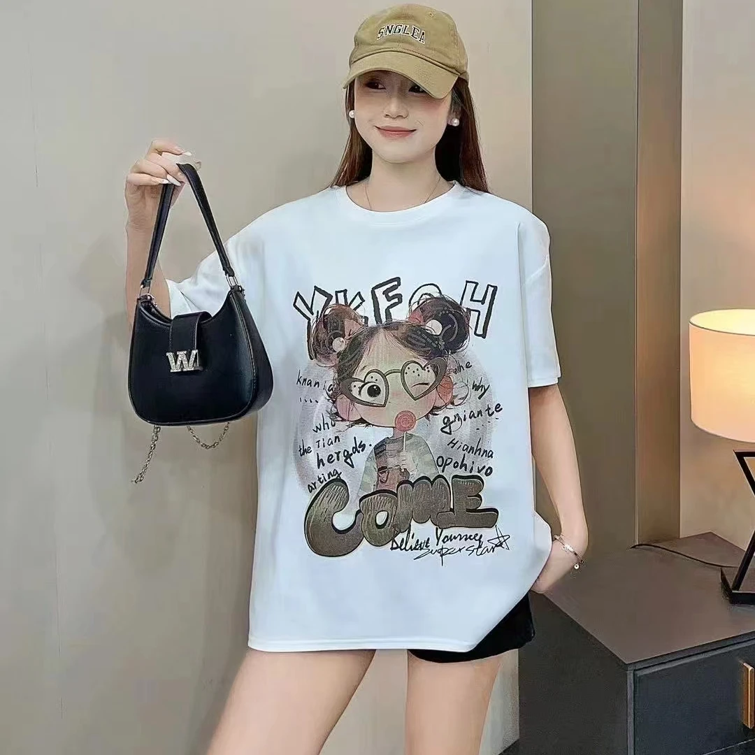 贝雪儿  新款韩版大版T恤#889