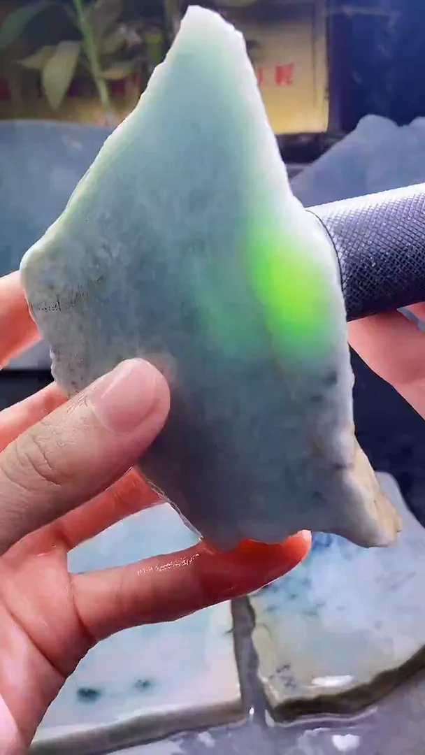 未镶嵌挂件翡翠小雨168