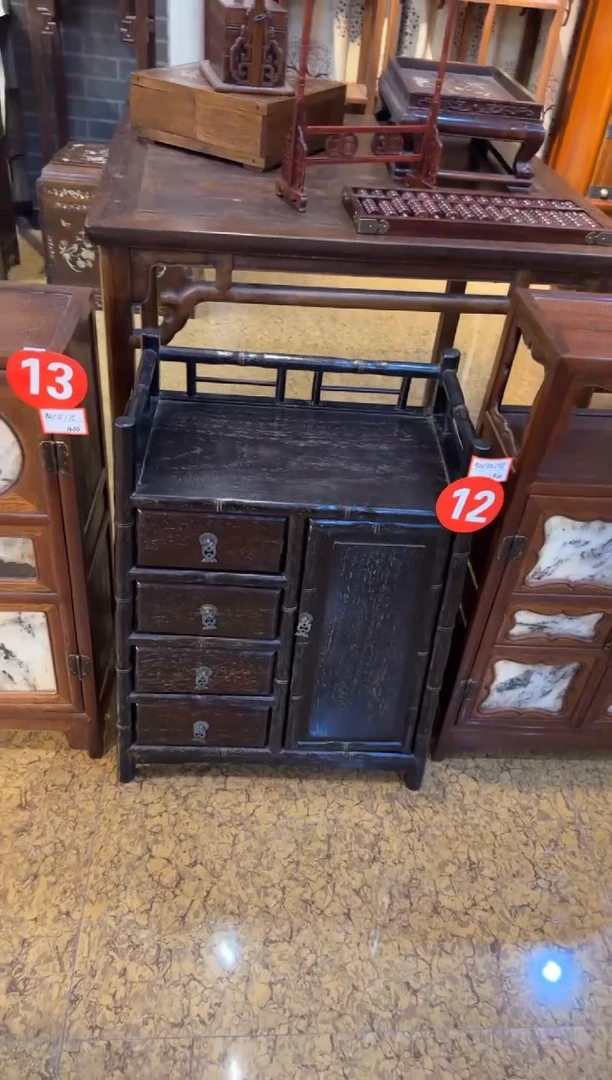 木12号  茶水柜  摆件