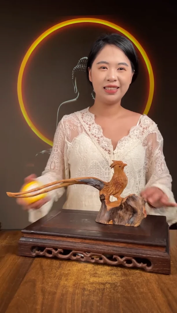 柏木（崖柏）手工摆件,先抢先得!编号:389