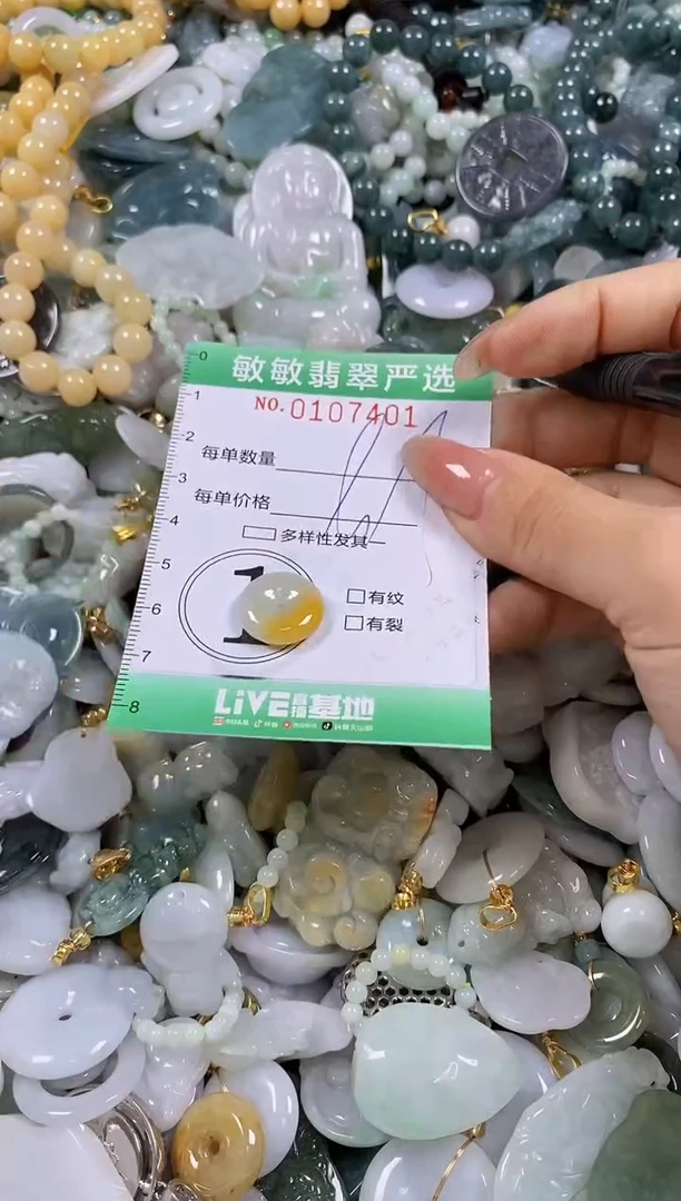 【闪购商品】翡翠颈饰未镶嵌闪购0107401