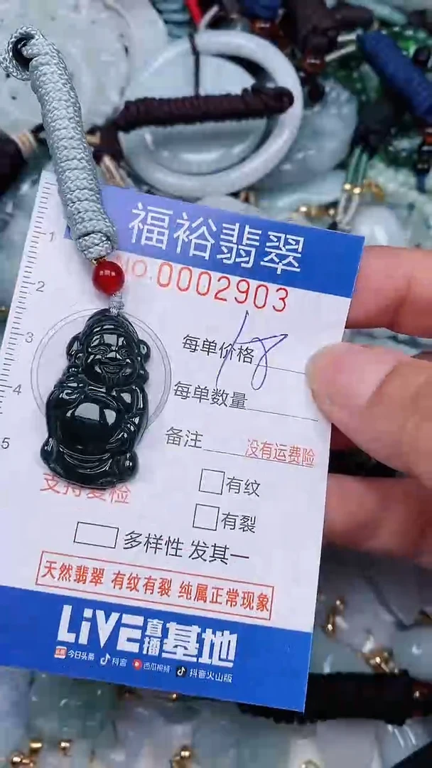 翡翠未镶嵌颈饰...0002903