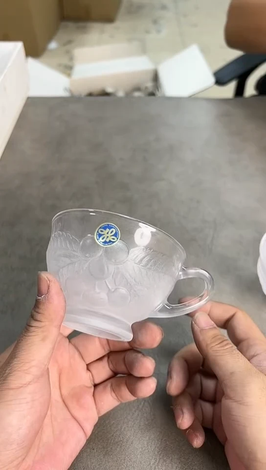 豪雅水晶马克杯全新全新
