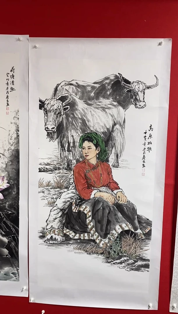【闪购商品】国画LQY洋李庆友老师
