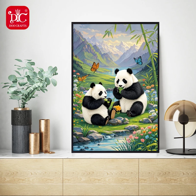 DC/蒂彩【可可爱爱(2.8树脂钻)】钻石画diy小清新手工客厅卧室挂画