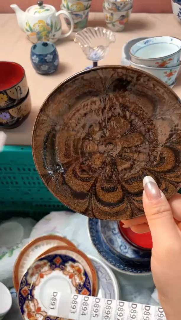 瓷片高*茶瓷器瓷器D892